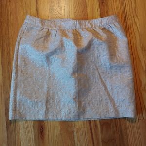 Loft Metallic Mini Skirt